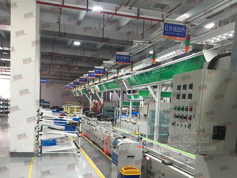 大巴車(chē)座椅裝配線