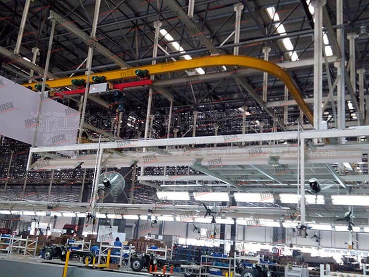 城市箱式車生產線