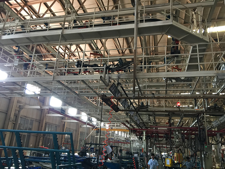 皮卡車(chē)生產(chǎn)線